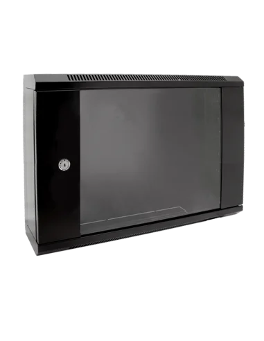 Rack Mural 19" 6U F150mm. Puerta Cristal.