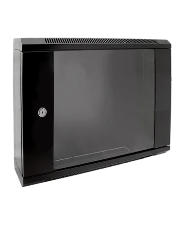 Rack Mural 19" 15U F150mm. Puerta Cristal