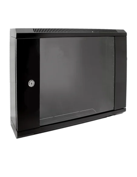 Rack Mural 19" 15U F150mm. Puerta Cristal