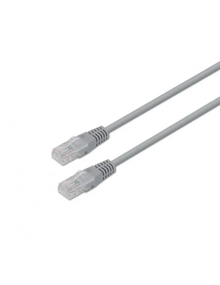 Latiguillo RJ45 0.25m  CAT6 UTP LSZH Gris