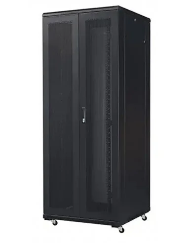 Rack 19" 32U 800x1000 Puerta delantera perforada y trasera doble perforada