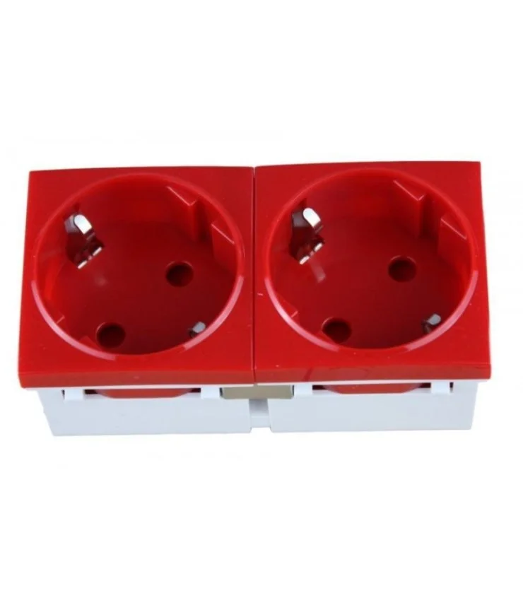 SHUCKO DOBLE PARA PERFIL PLUS ROJO