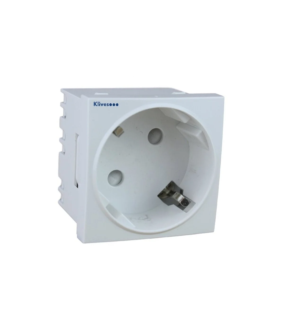 Shucko con protección de 45 x 45 Blanco