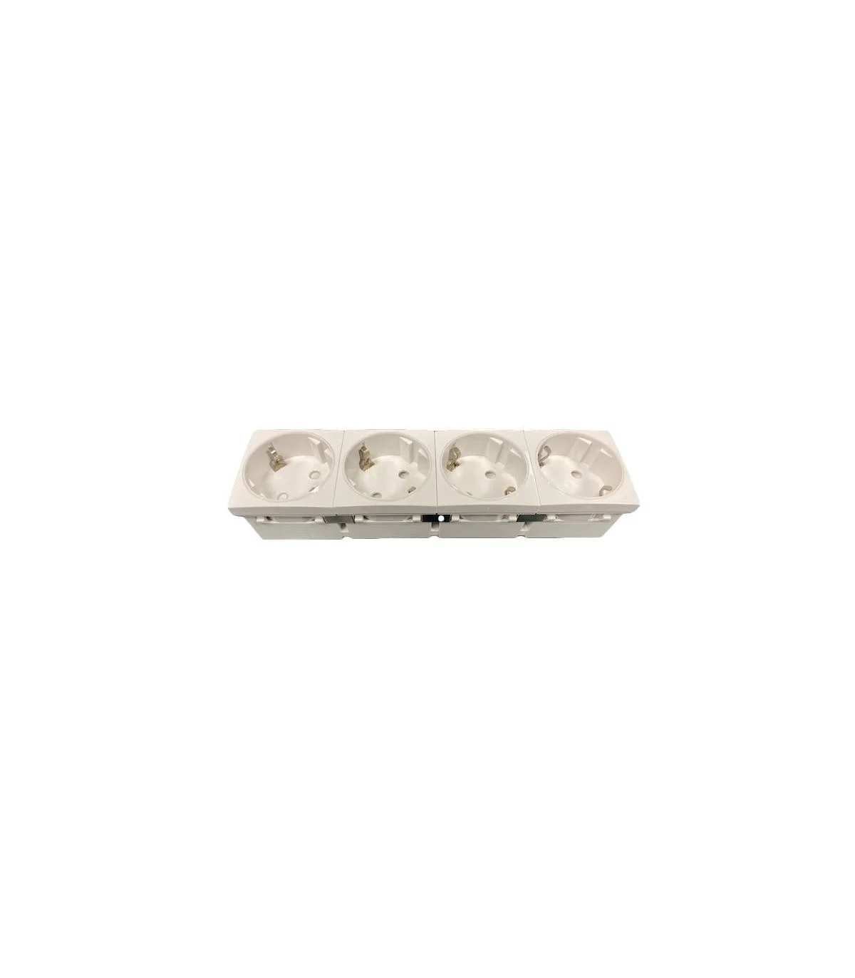 SHUCKO CUADRUPLE PARA PERFIL PLUS BLANCO
