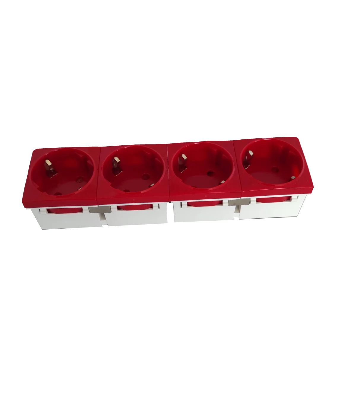 SHUCKO CUADRUPLE PARA PERFIL PLUS ROJO