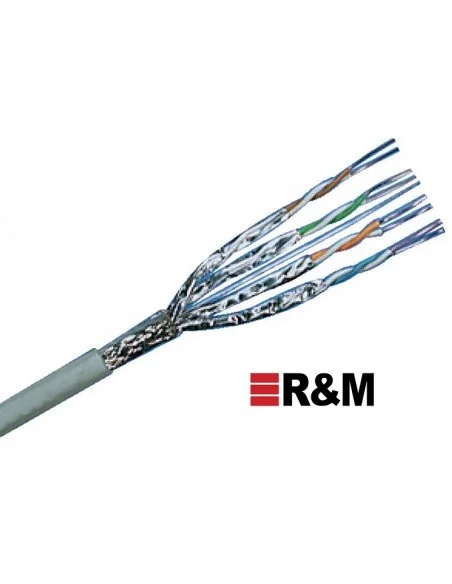 Cable CAT 7 S/FTP 500m.  LSZH RDM Rigido CPR CCA