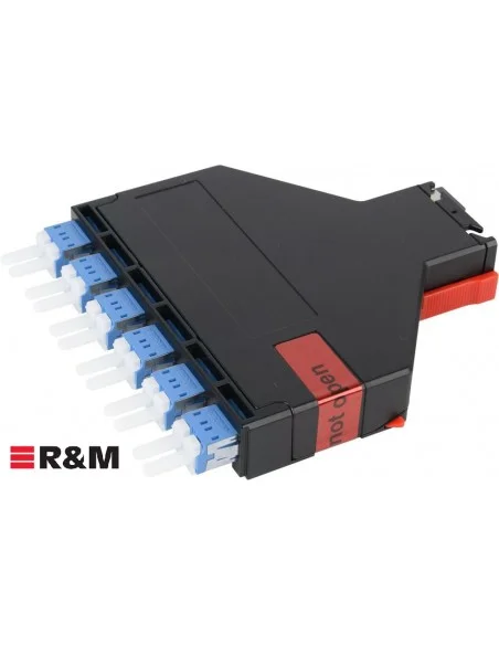 Módulo Netscale 48 MPO-LC 6 puertos Singlemode PC tipo S+ negro