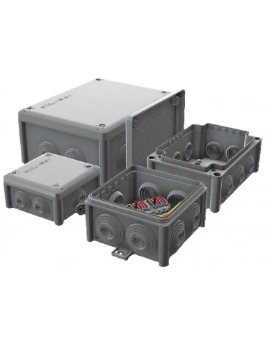 Caja Estanca con conos 102x102x55mm