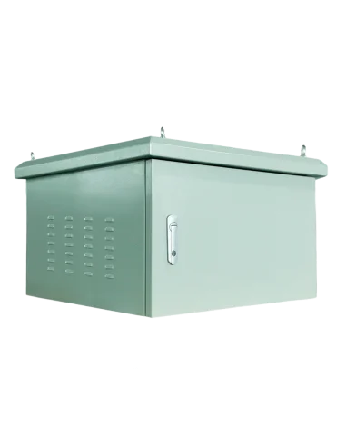 Rack mural 19" IP65 6U Fondo 450 con TEJADILLO