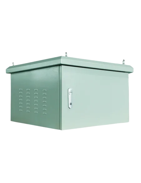 Rack mural 19" IP65 6U Fondo 450 con TEJADILLO