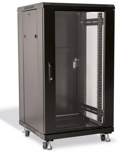 Rack KLIVES 19" 29U 600X600 Pta. Cristal y Puerta trasera ciega