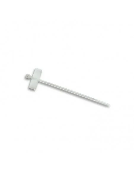 Brida Nylon 200x2.5MM Con Bandera Blanca (Bolsa 100Uds)