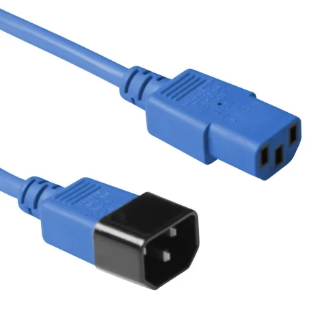 Cable Alimentación IEC C14 a C13 1,20 metros AZUL