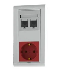 Caja de mecanismos superficie 2 módulos (CONFIGURE SU CAJA)